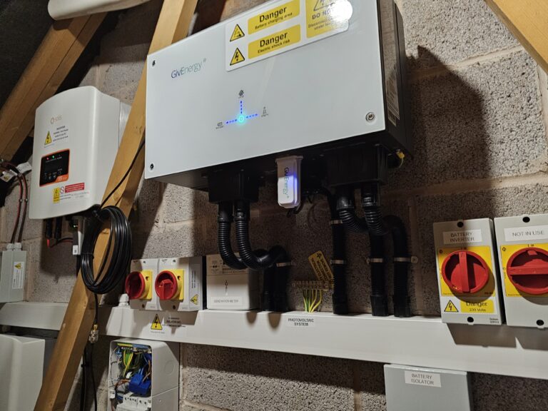 Givenergy Inverter in loft