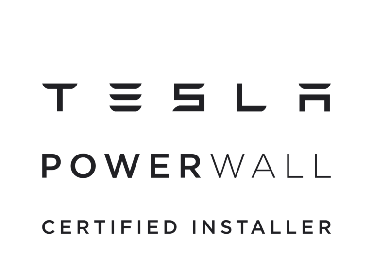 Tesla powerwall ci flag black Tesla Powerwall Certified Installer