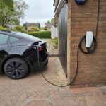 Black Tesla Tesla Wall Connector