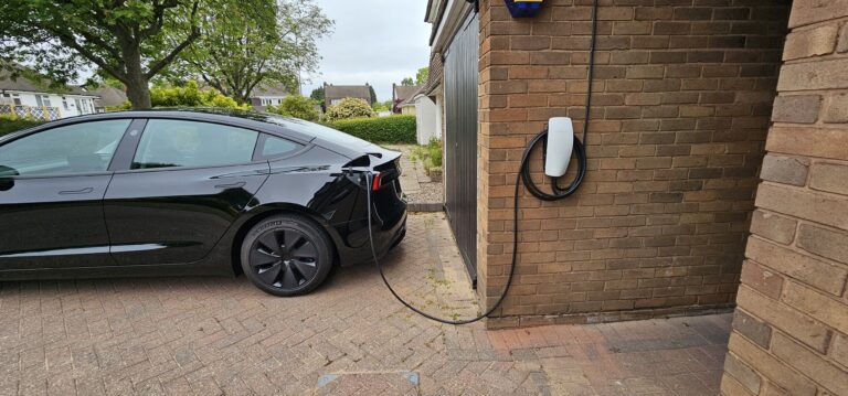 Black Tesla Tesla Wall Connector