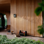 Zaptec_go2_home_charging_1074 Zaptec fixed on a wooden wall