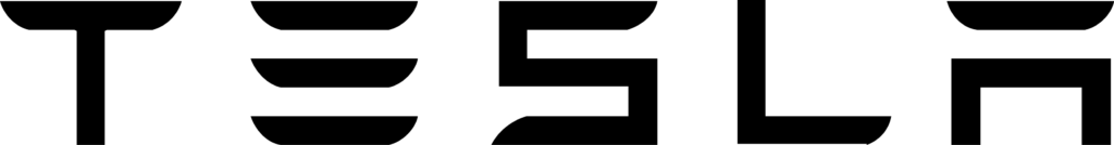 Tesla Logo in Black